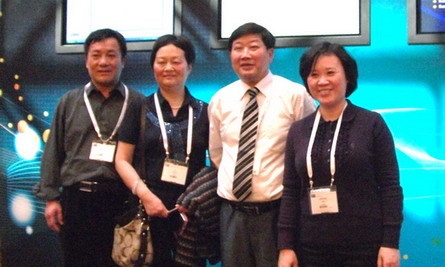 2011年泰国曼谷第21届亚肝会参会的李兰娟院士等中国专家